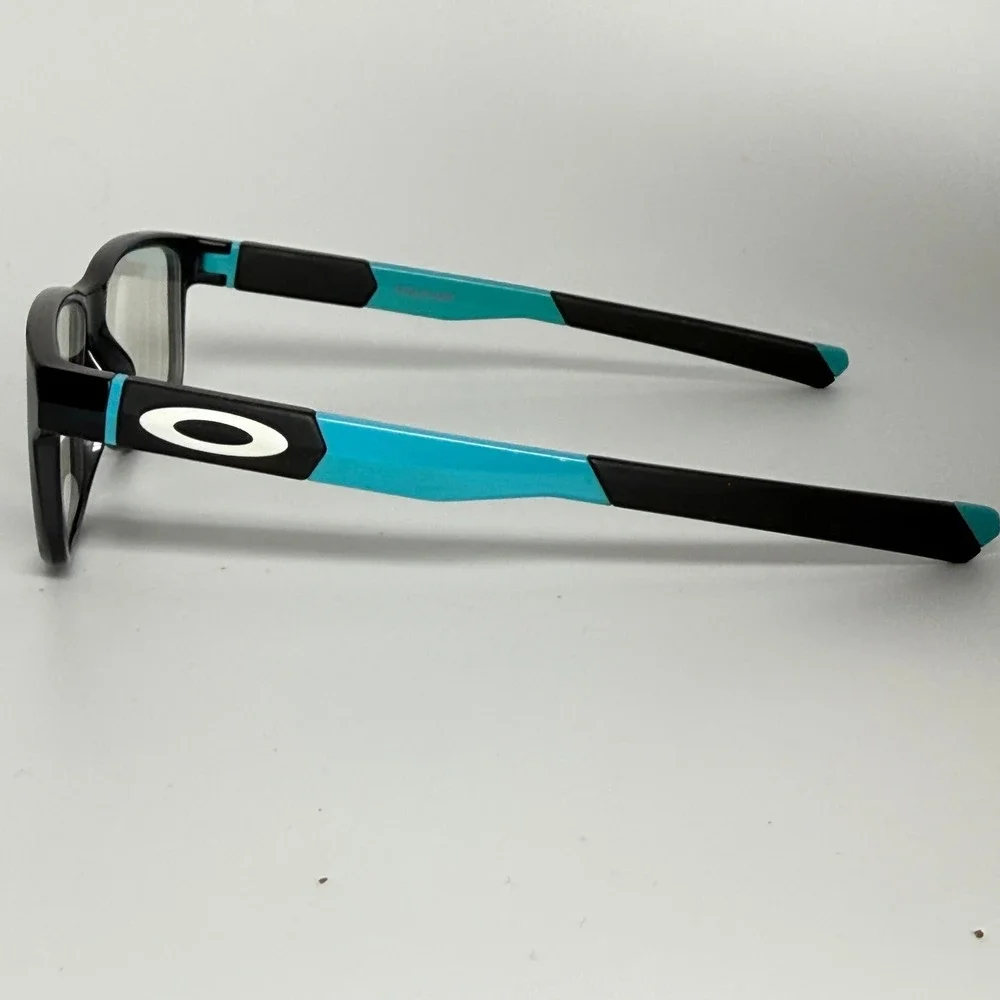 Oakley Shifter XS OY8007-0350 Black Ink Cyan Blue‎ Eyeglasses 50-15-128 21927